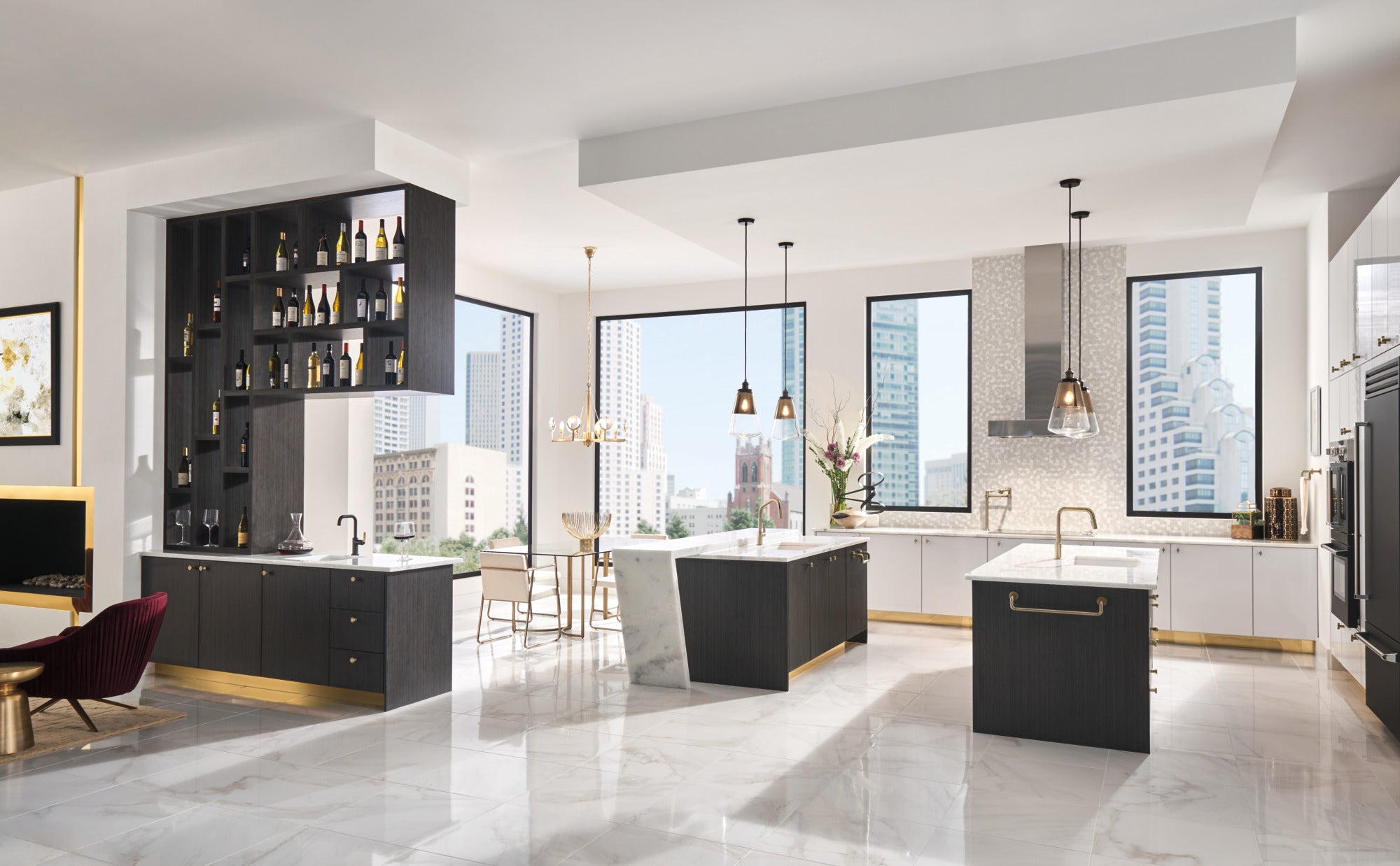 luxe gold kitchen faucet