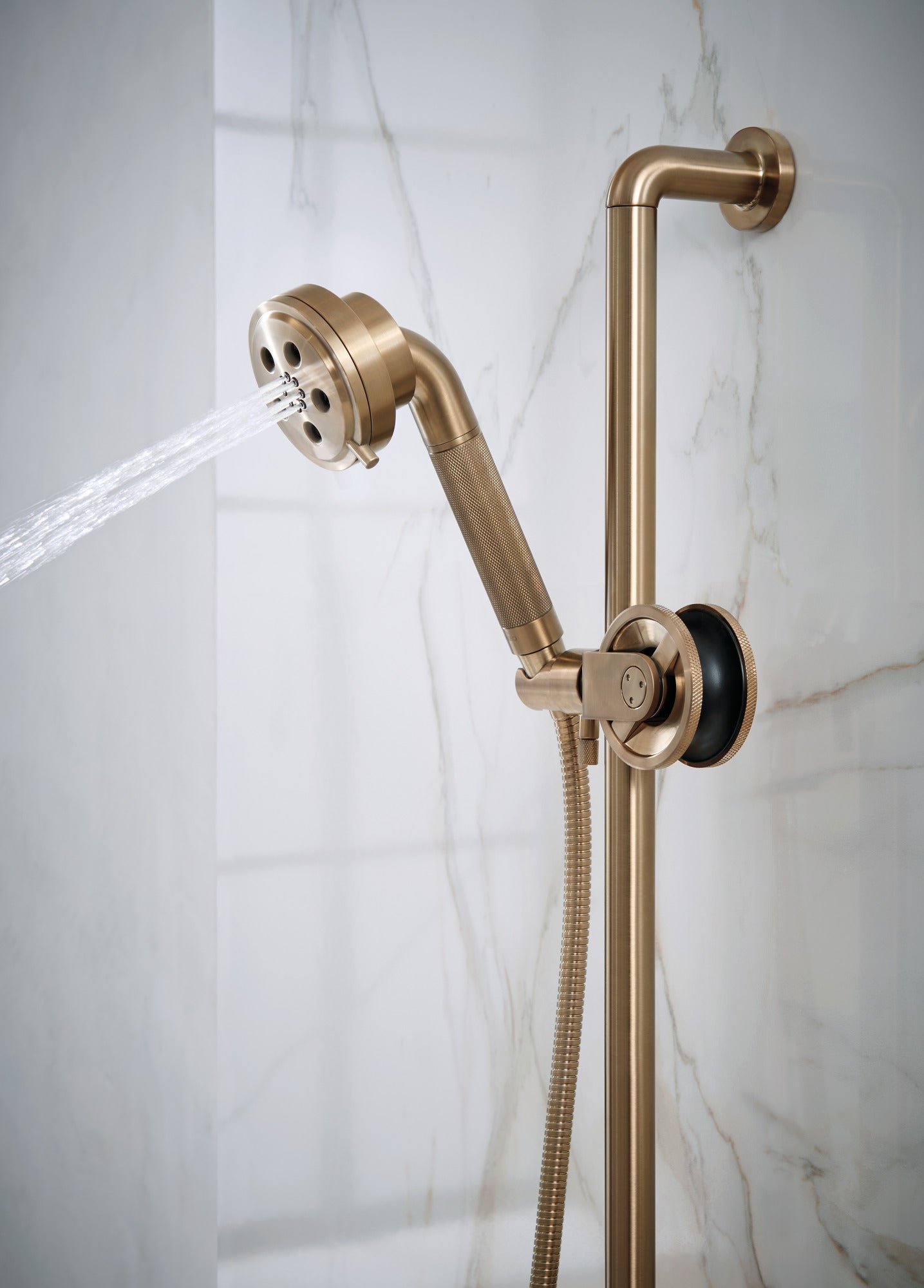 luxe gold handshower