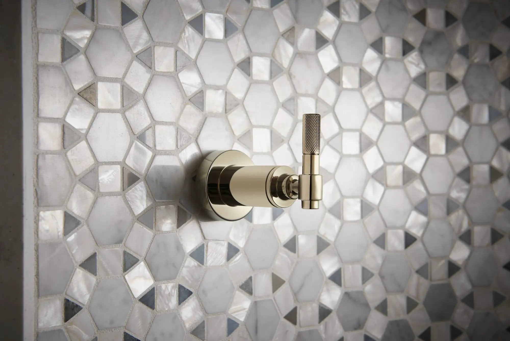polished nickel volume control trim