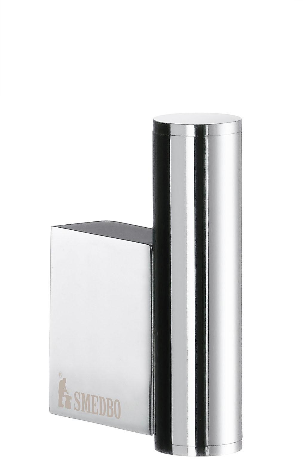 polished chrome towel hook