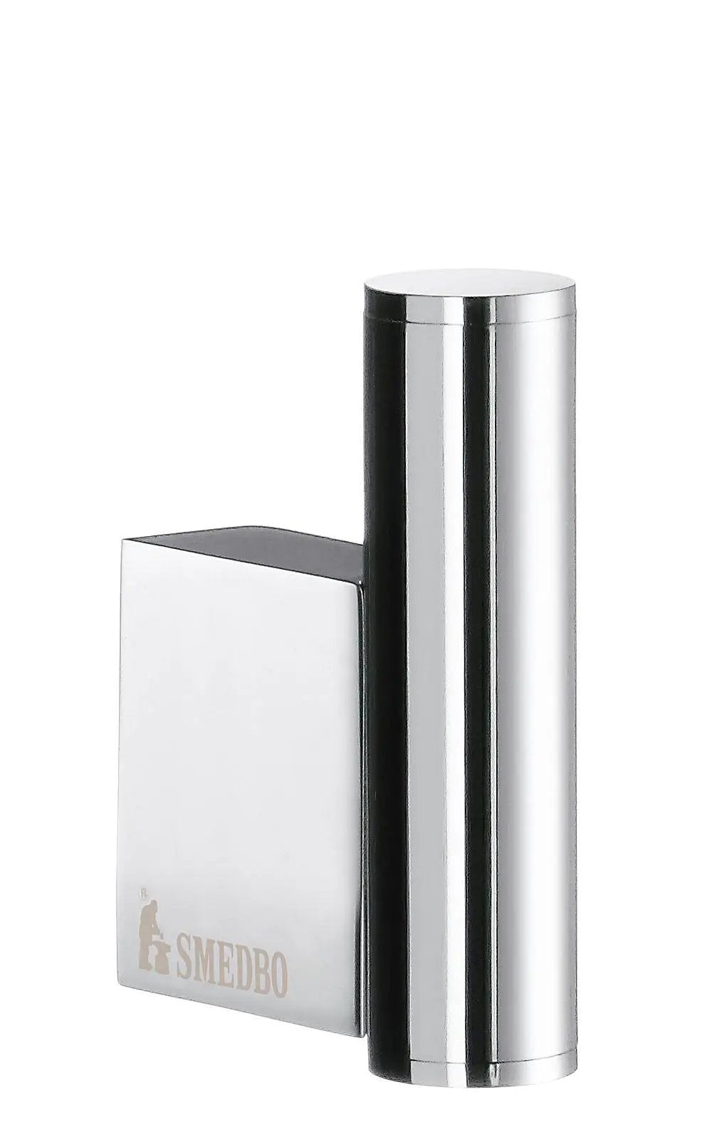 polished chrome towel hook