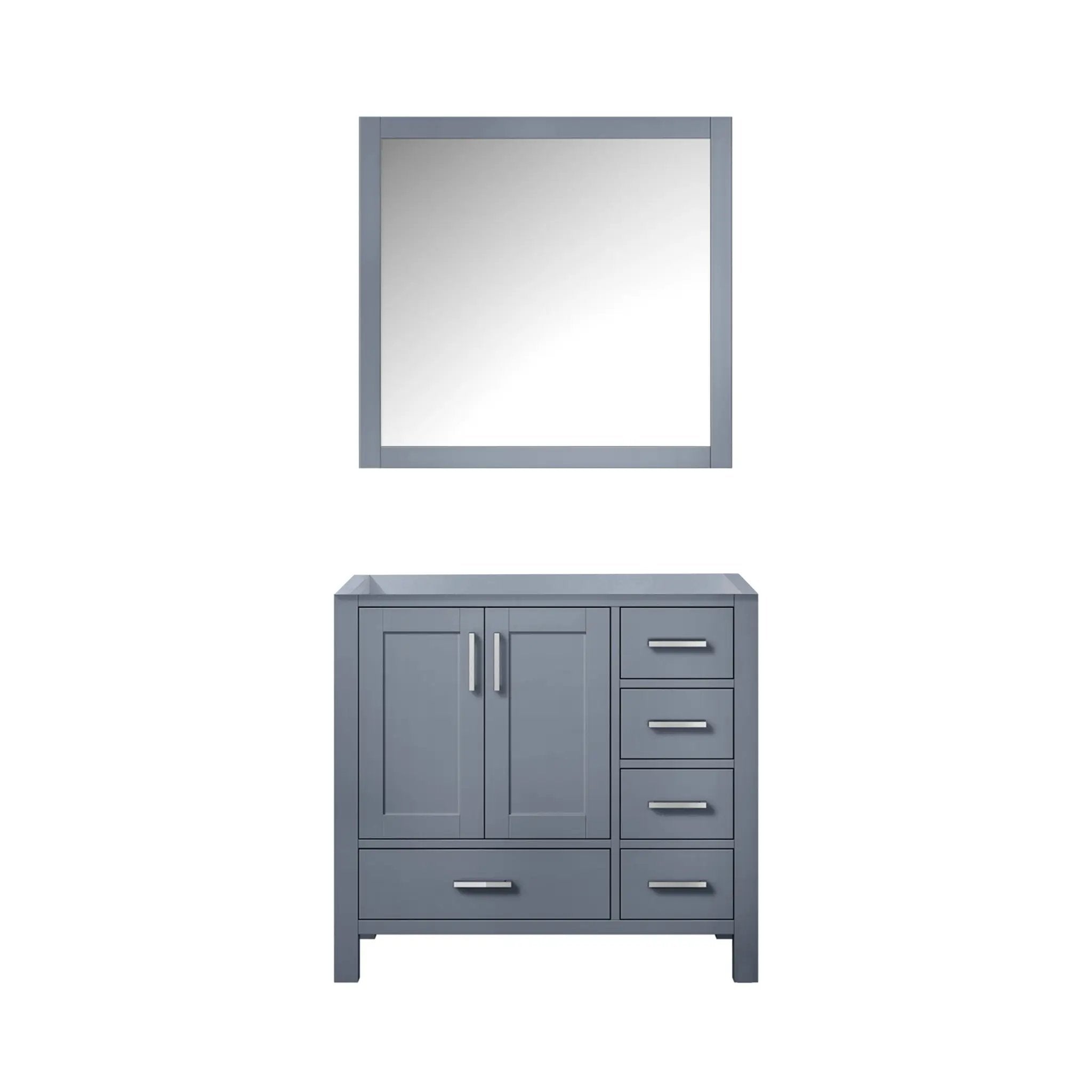 Lexora Jacques 36 in. W x 22 in. D Left Offset Bath Vanity by Lexora