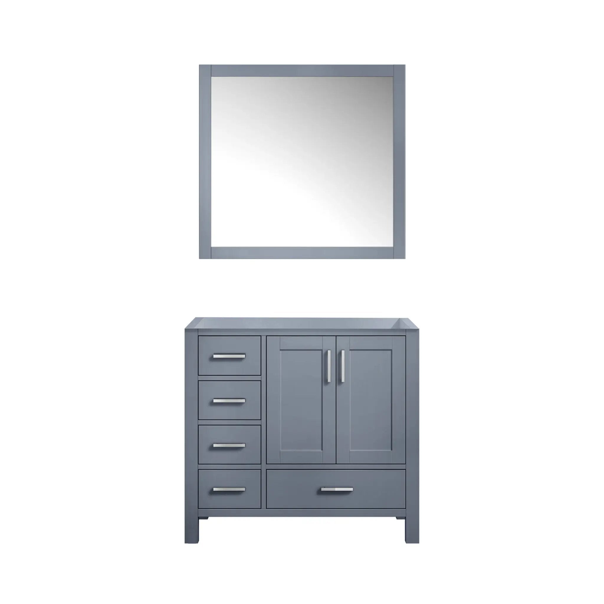 Lexora Jacques 36 in. W x 22 in. D Right Offset Bath Vanity by Lexora