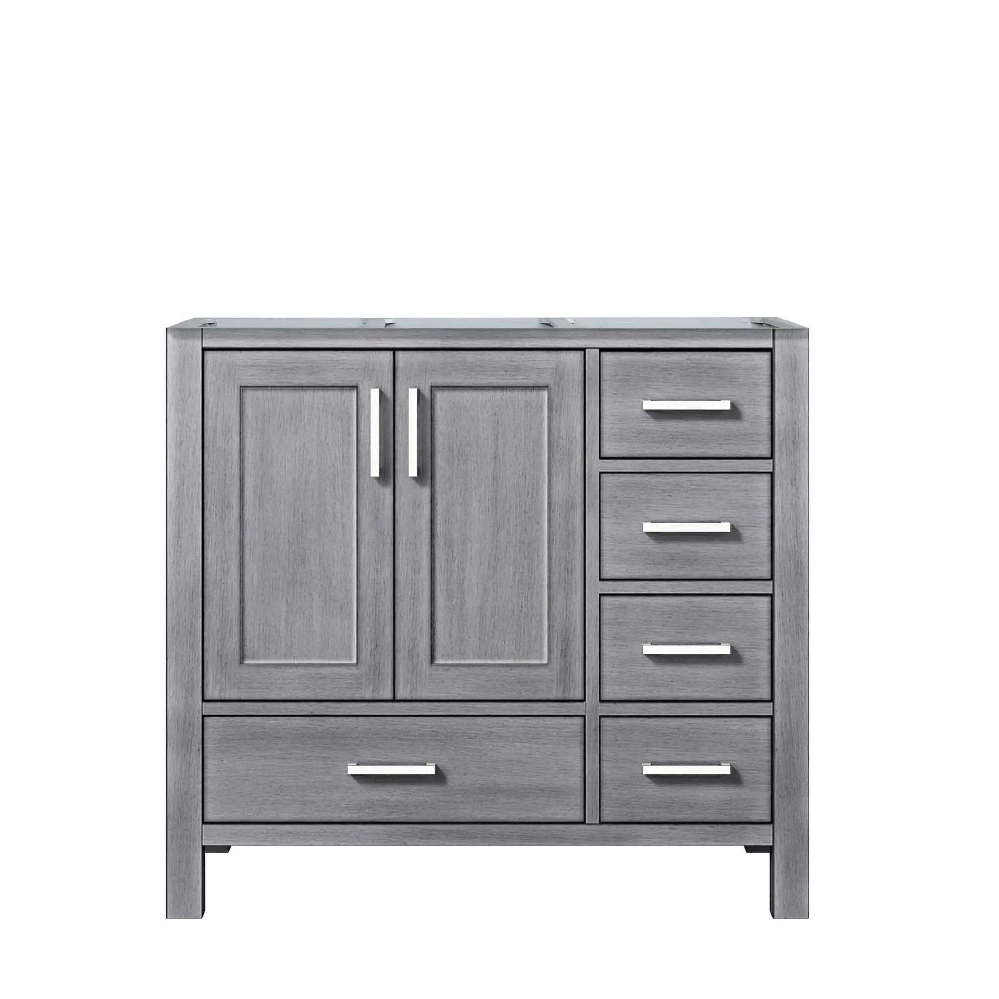 Lexora Jacques 36 in. W x 22 in. D Left Offset Bath Vanity by Lexora
