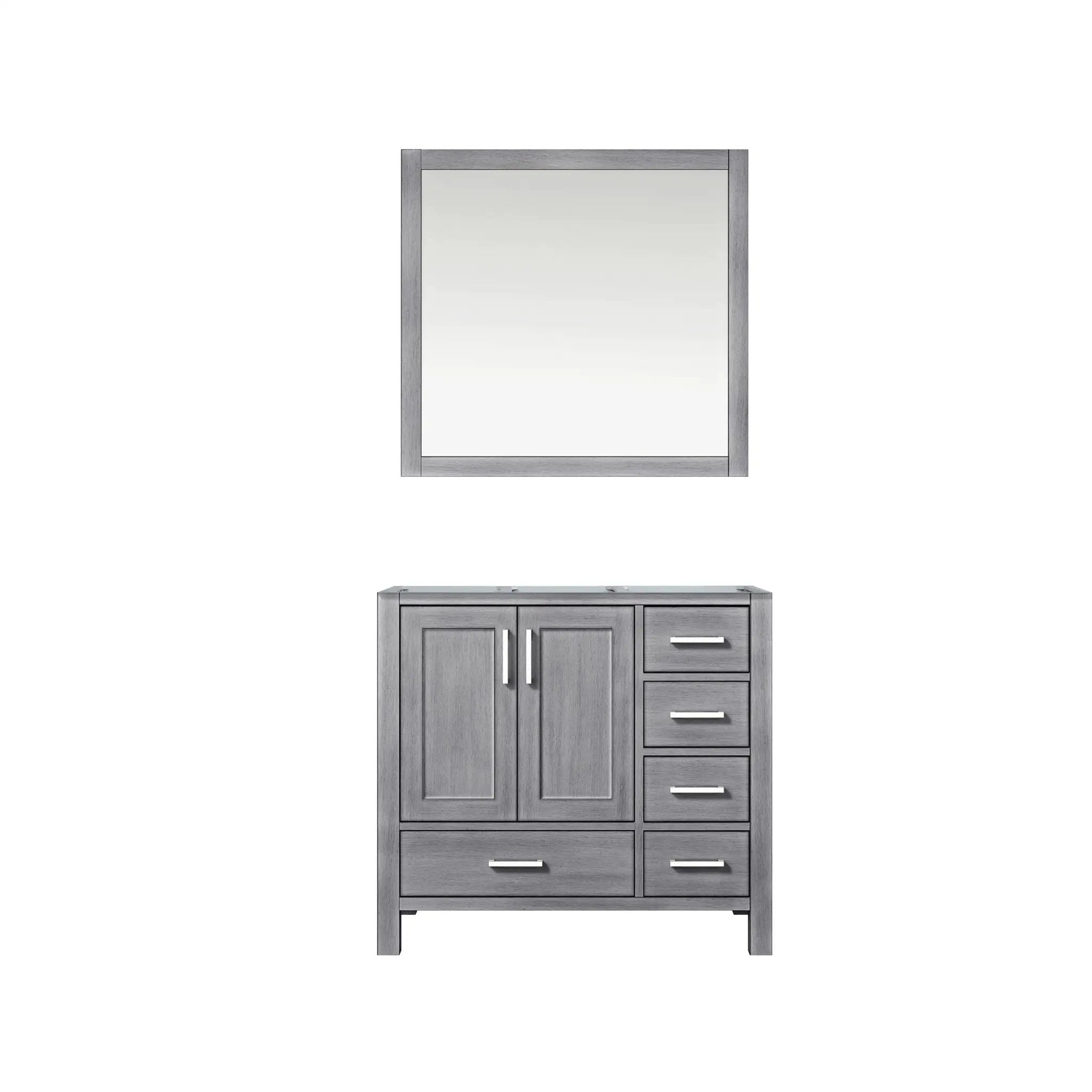 Lexora Jacques 36 in. W x 22 in. D Left Offset Bath Vanity by Lexora