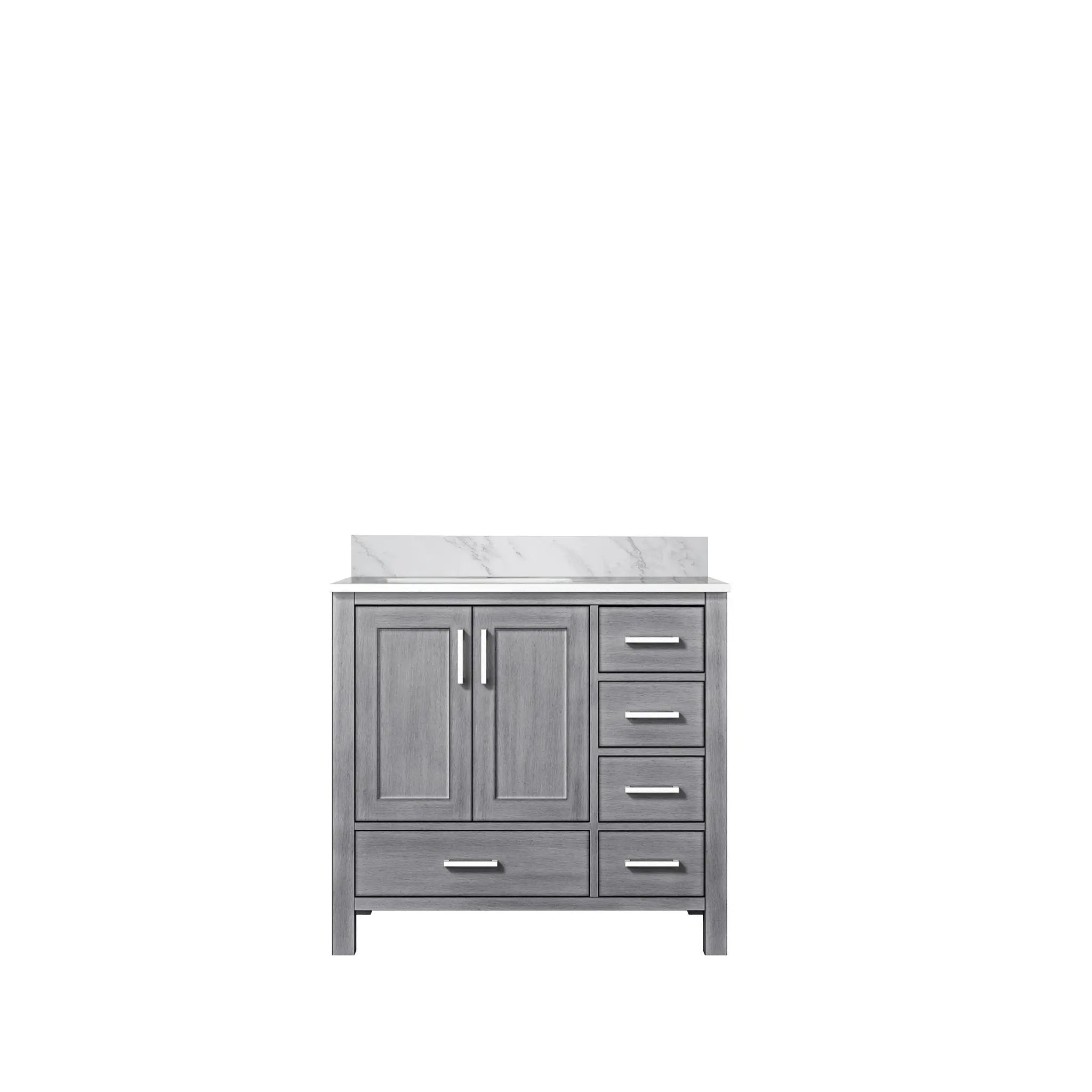 Lexora Jacques 36 in. W x 22 in. D Left Offset Bath Vanity by Lexora
