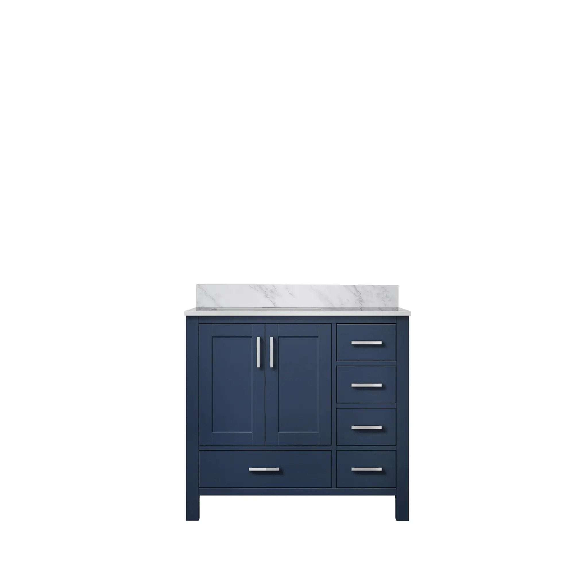 Lexora Jacques 36 in. W x 22 in. D Left Offset Bath Vanity by Lexora