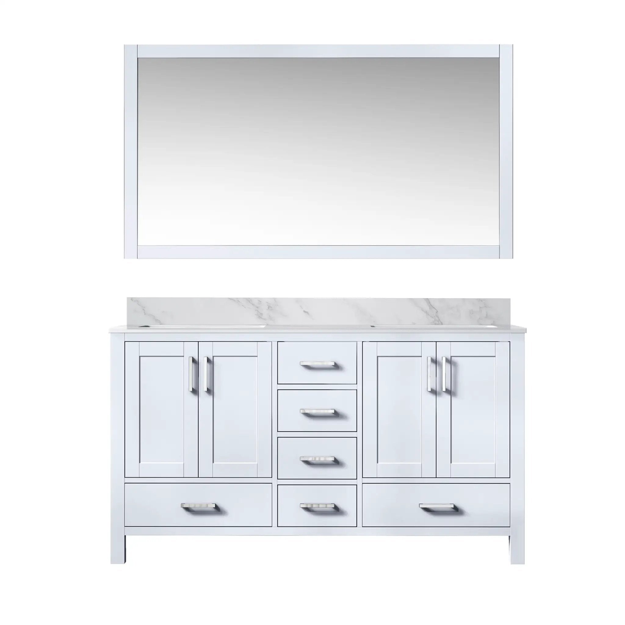 Lexora Jacques 60 in. W x 22 in. D Double Bath Vanity by Lexora