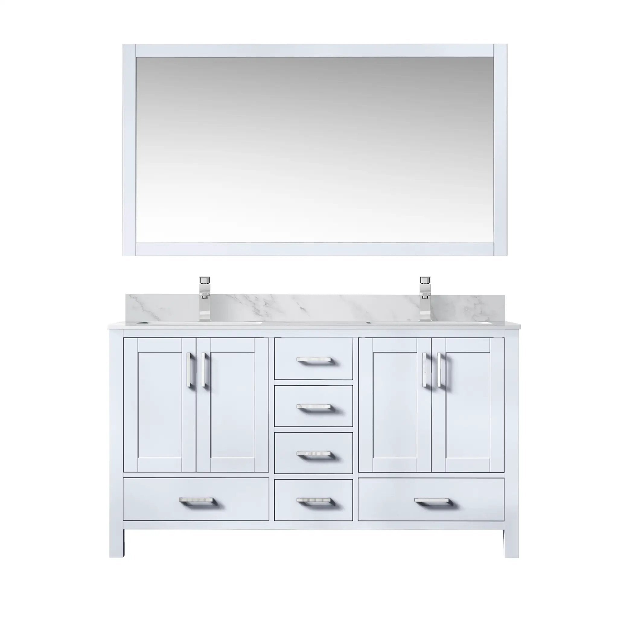 Lexora Jacques 60 in. W x 22 in. D Double Bath Vanity by Lexora