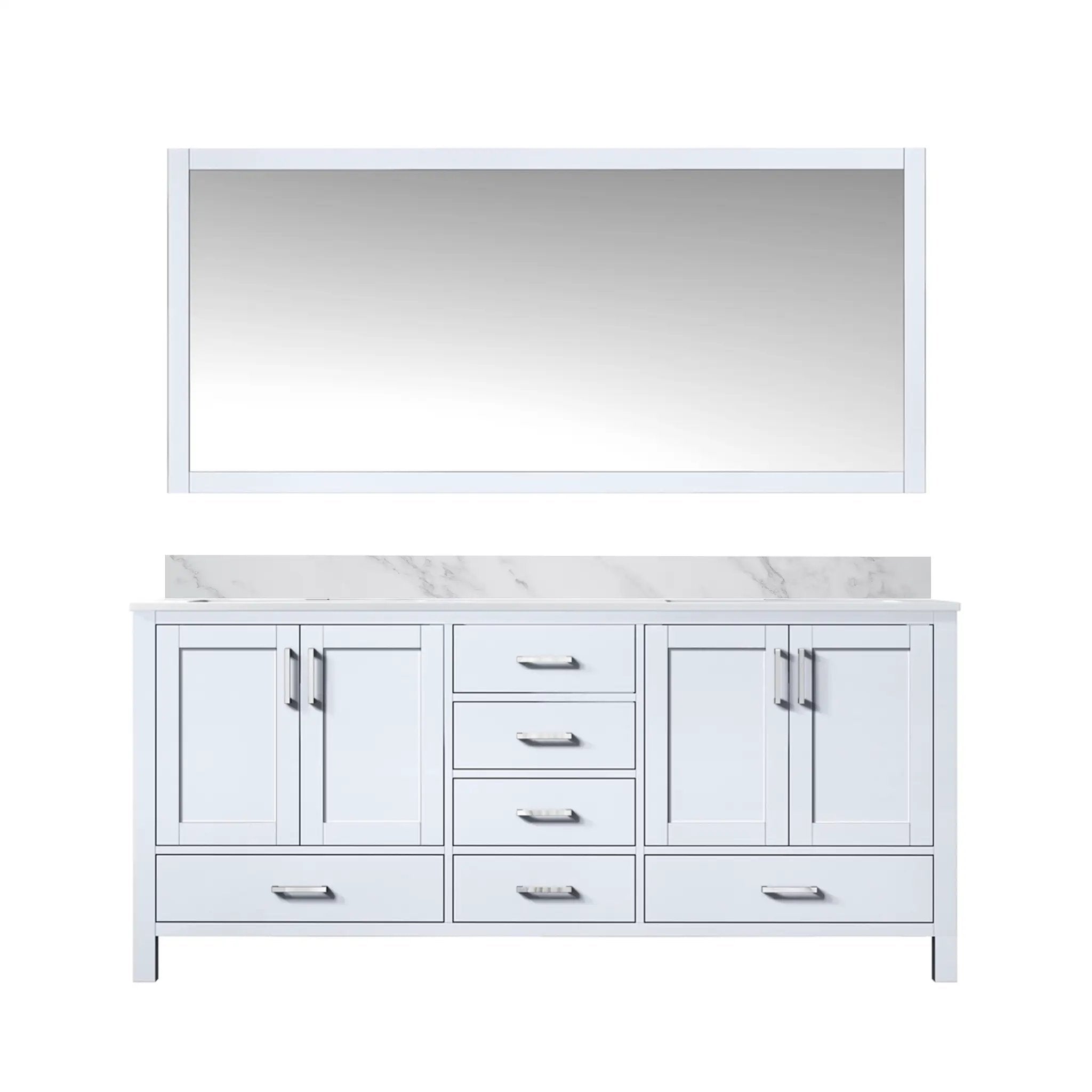 Lexora Jacques 72 in. W x 22 in. D Double Bath Vanity by Lexora
