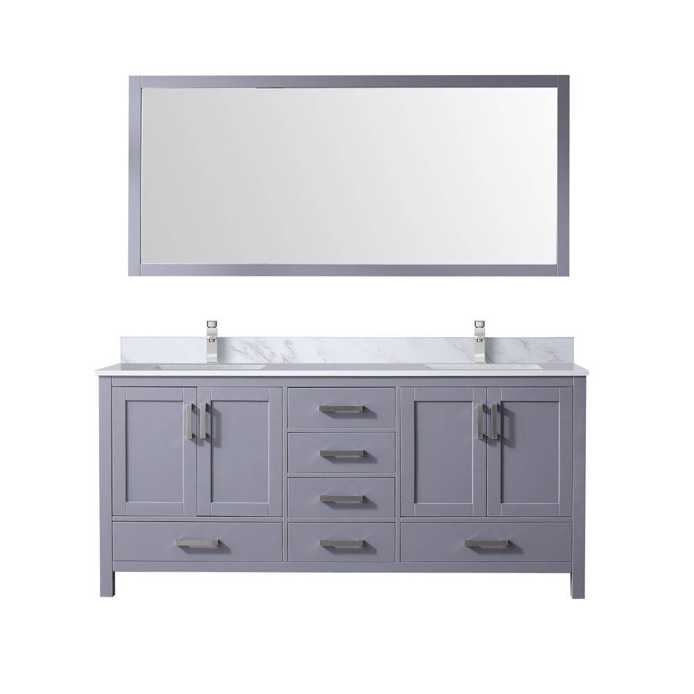 Lexora Jacques 72 in. W x 22 in. D Double Bath Vanity by Lexora