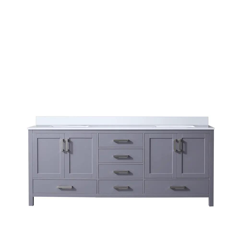 Lexora Jacques 80 in. W x 22 in. D Double Bath Vanity by Lexora