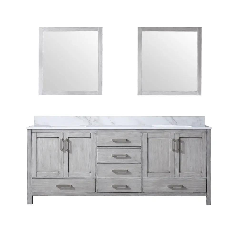 Lexora Jacques 80 in. W x 22 in. D Double Bath Vanity by Lexora