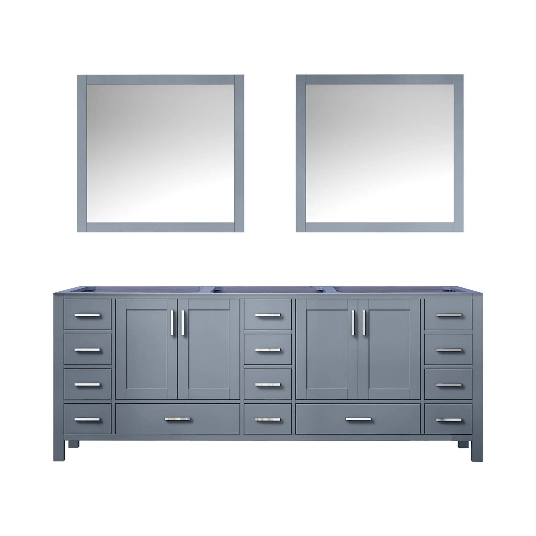 Lexora Jacques 84 in. W x 22 in. D Double Bath Vanity by Lexora