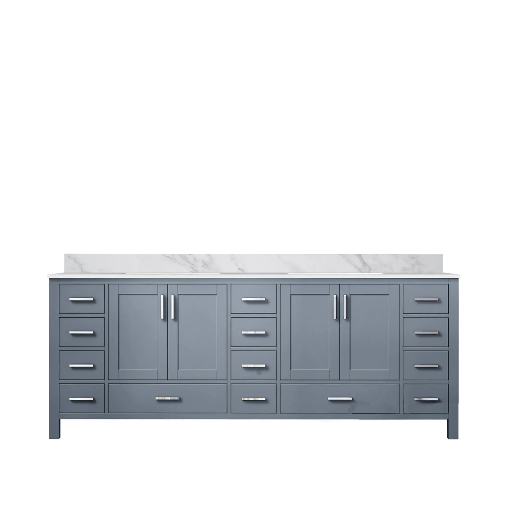Lexora Jacques 84 in. W x 22 in. D Double Bath Vanity by Lexora