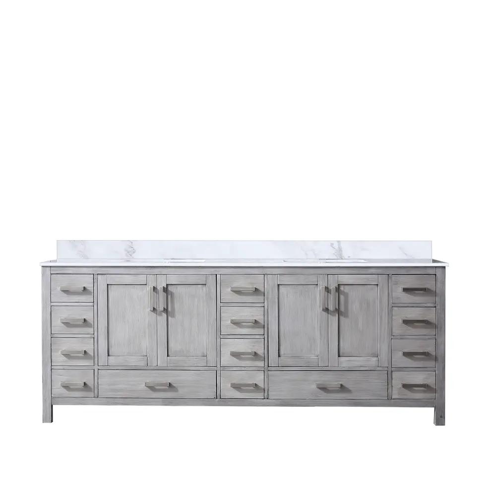 Lexora Jacques 84 in. W x 22 in. D Double Bath Vanity by Lexora