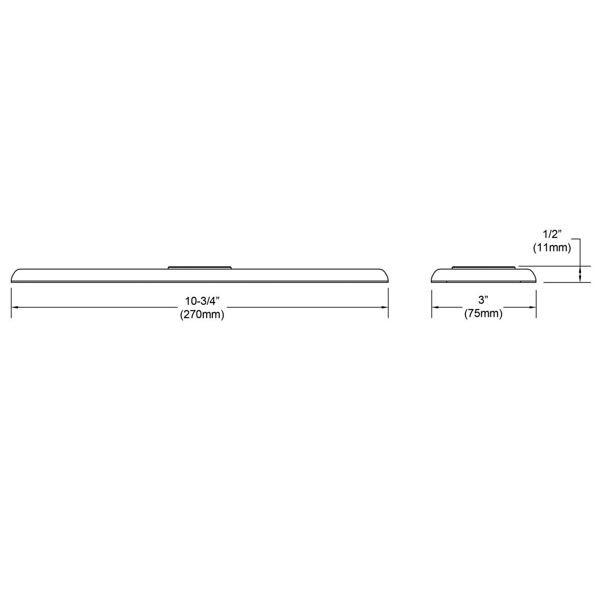 chrome deck plate/escutcheon