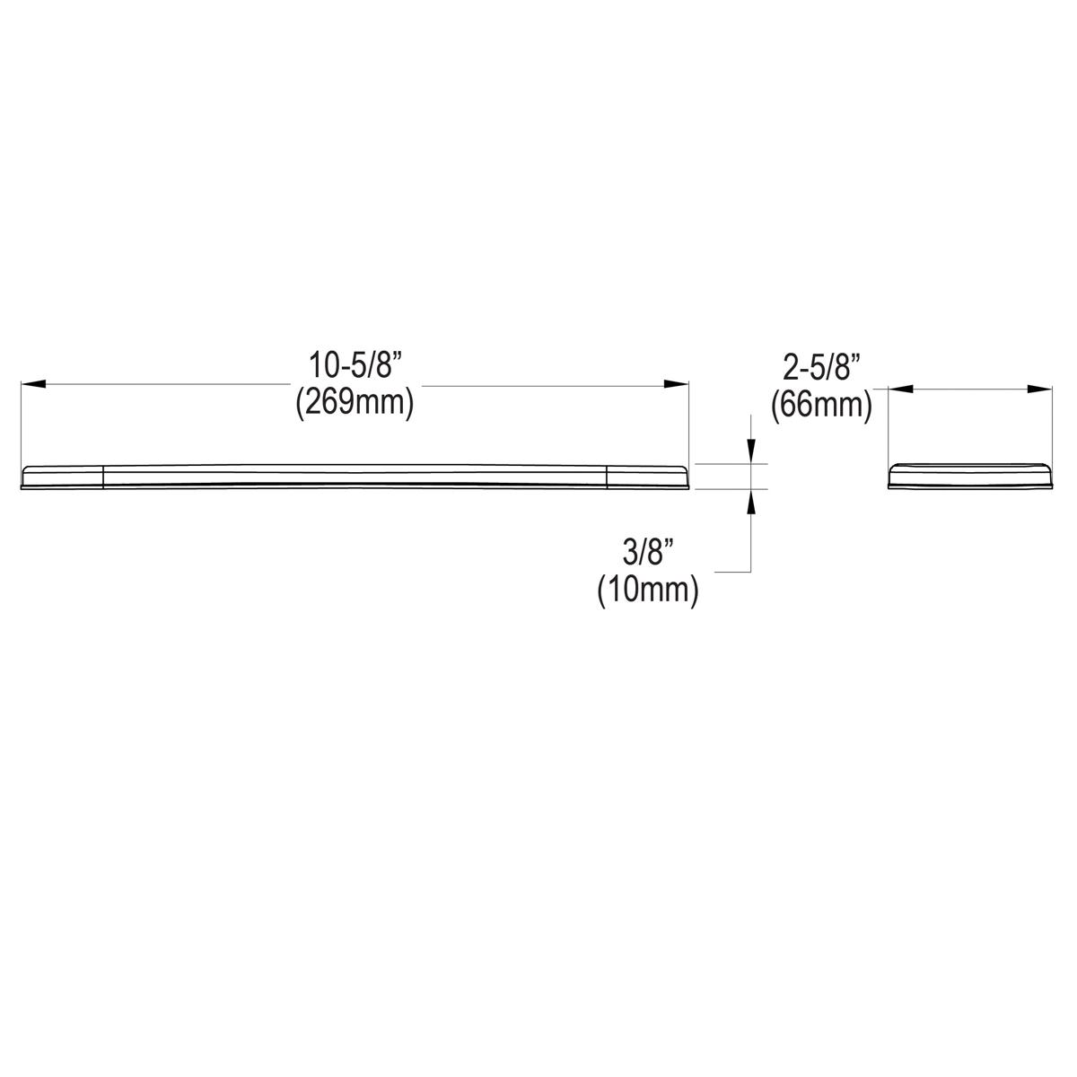 chrome deck plate/escutcheon