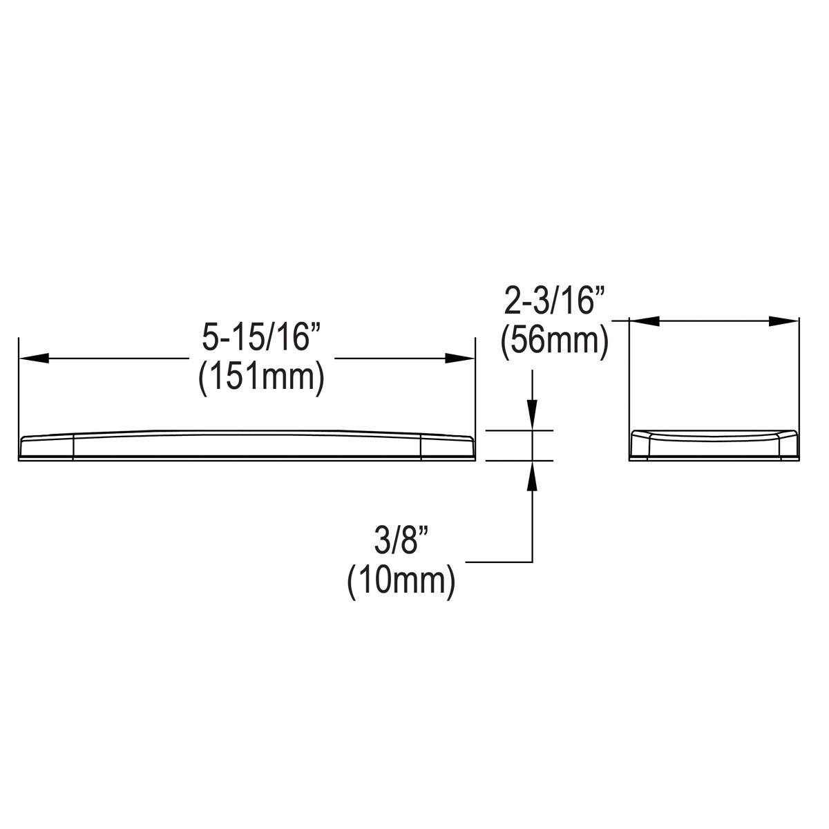 chrome deck plate/escutcheon