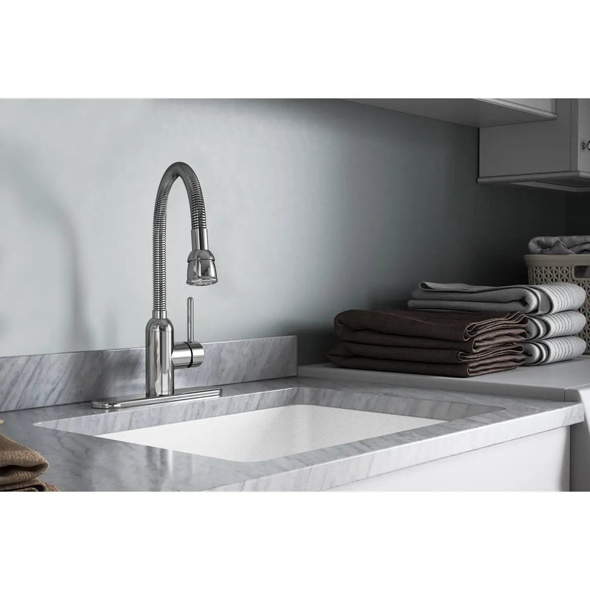 chrome laundry/utility faucet