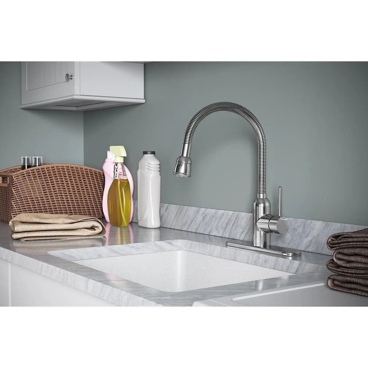 chrome laundry/utility faucet