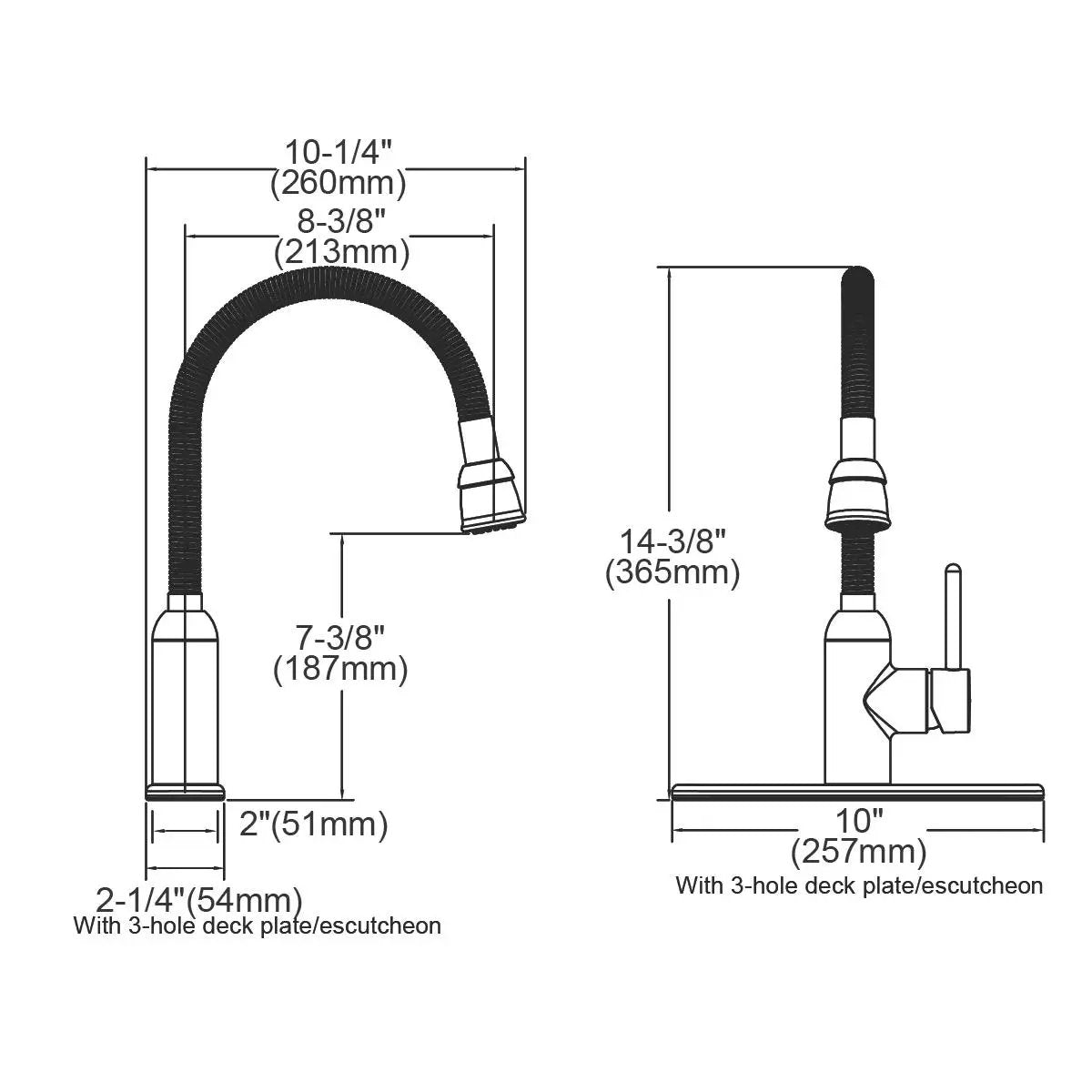 chrome laundry/utility faucet