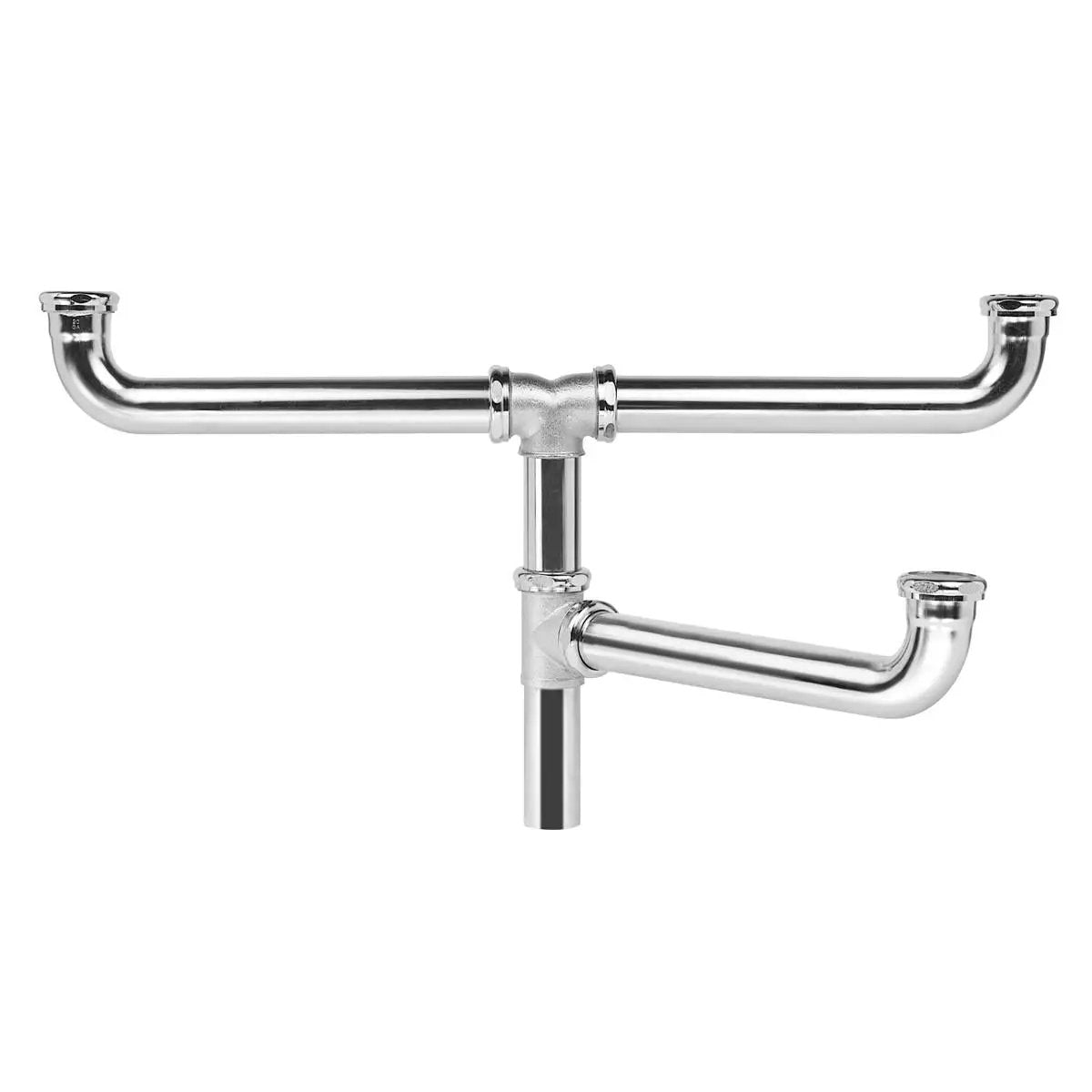chrome drain fitting center outlet
