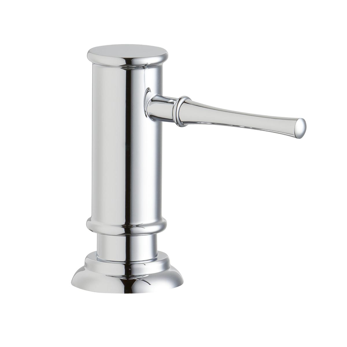 chrome soap/lotion dispenser