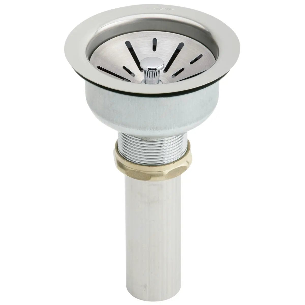 polished stainless steel drain strainer basket