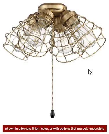 Craftmade 4 Light Cage Light Kit by Craftmade