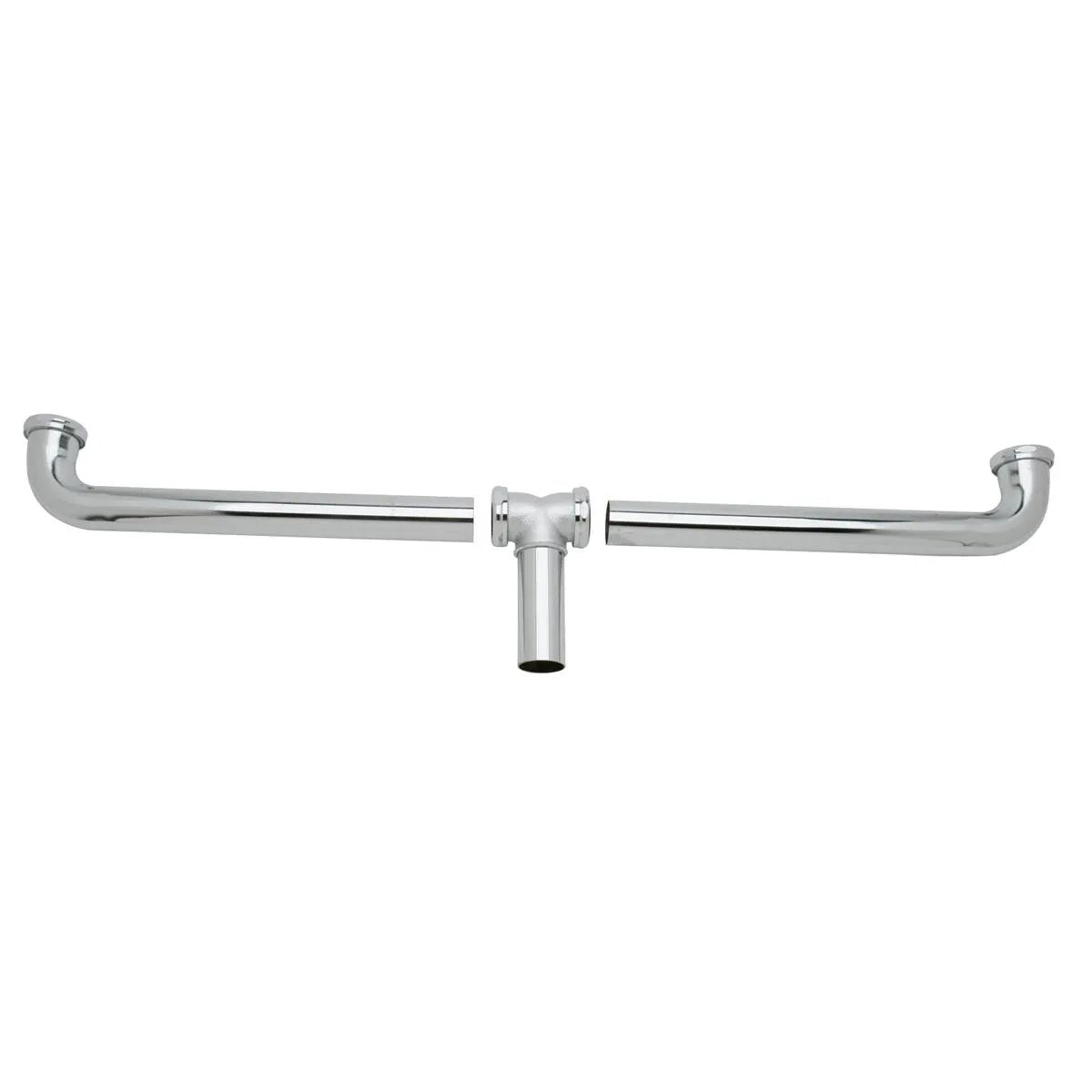 chrome drain fitting center outlet