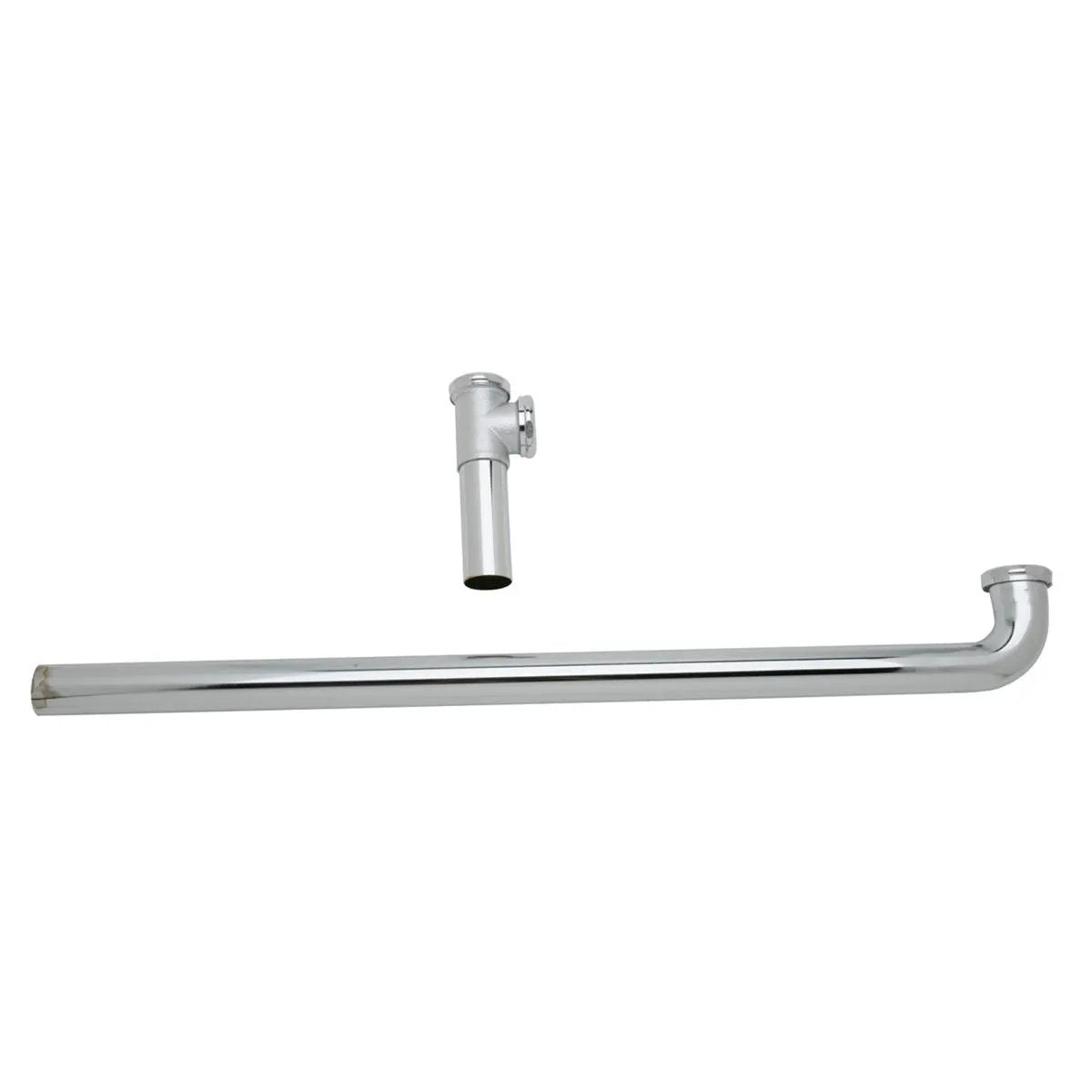 chrome drain fitting end outlet