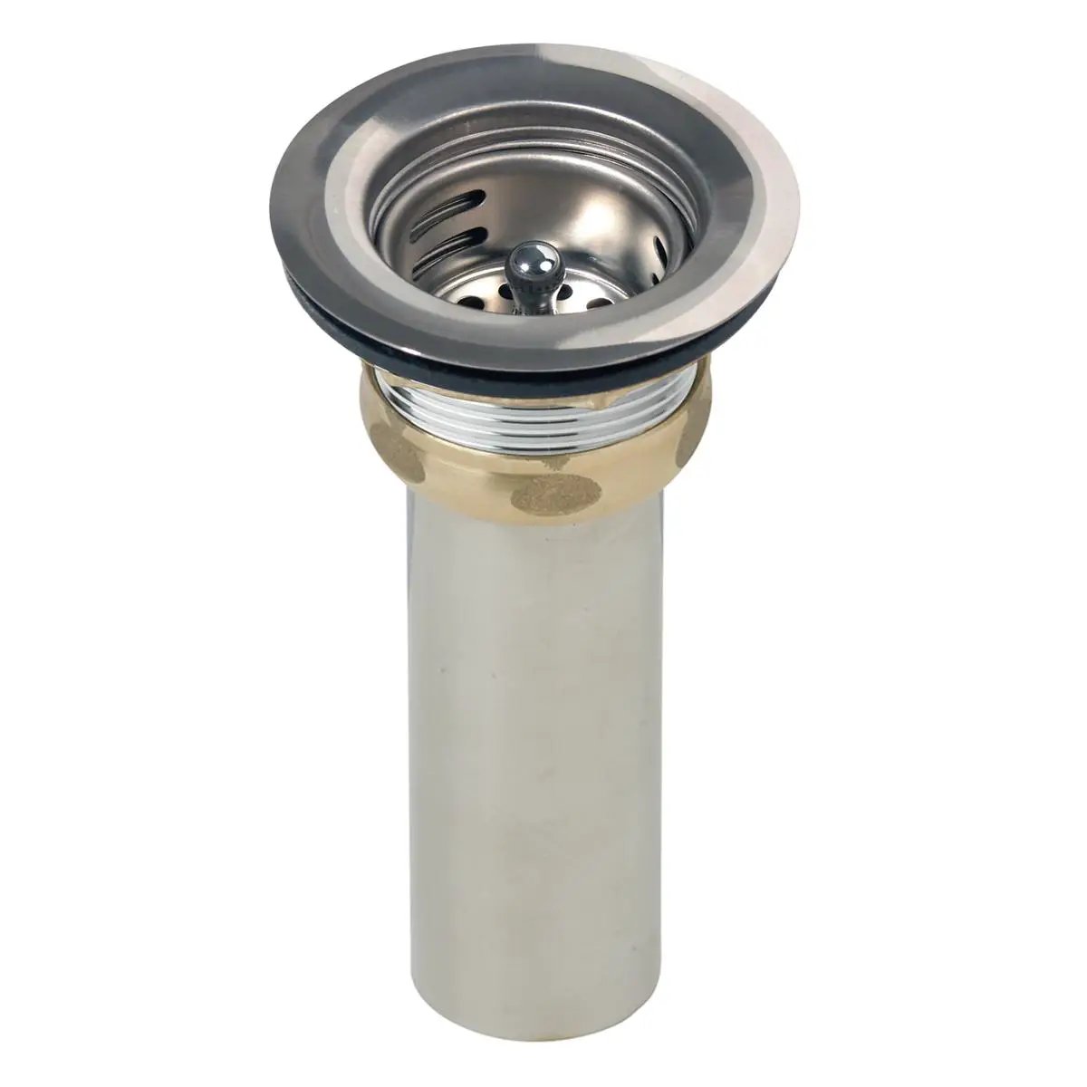 polished stainless steel drain strainer basket