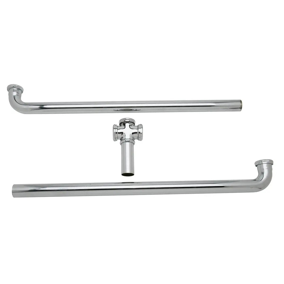 chrome drain fitting center outlet