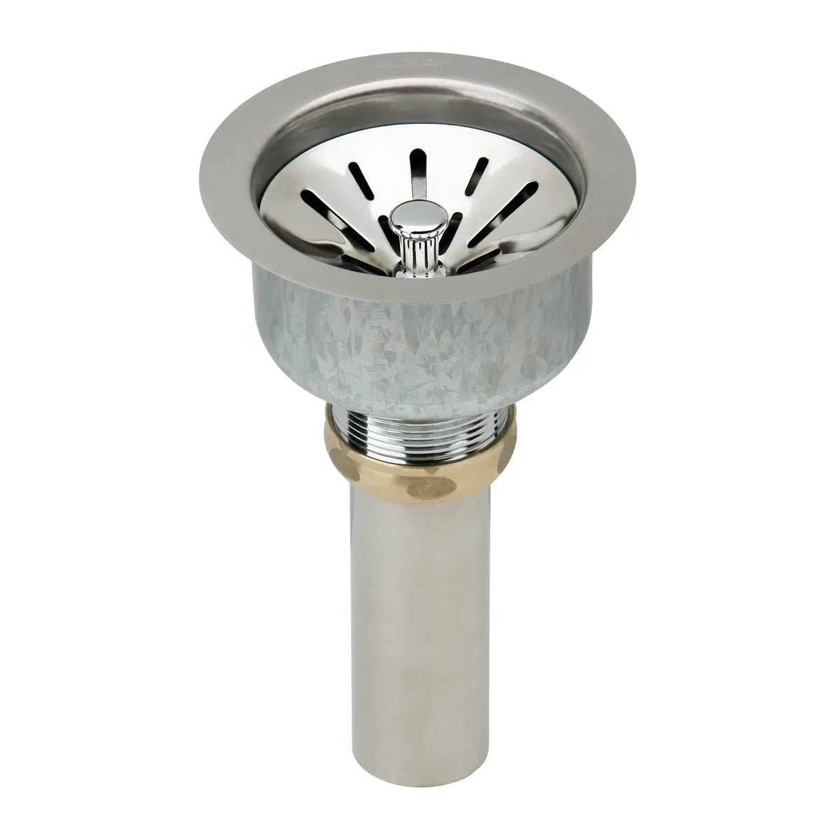 chrome drain strainer basket