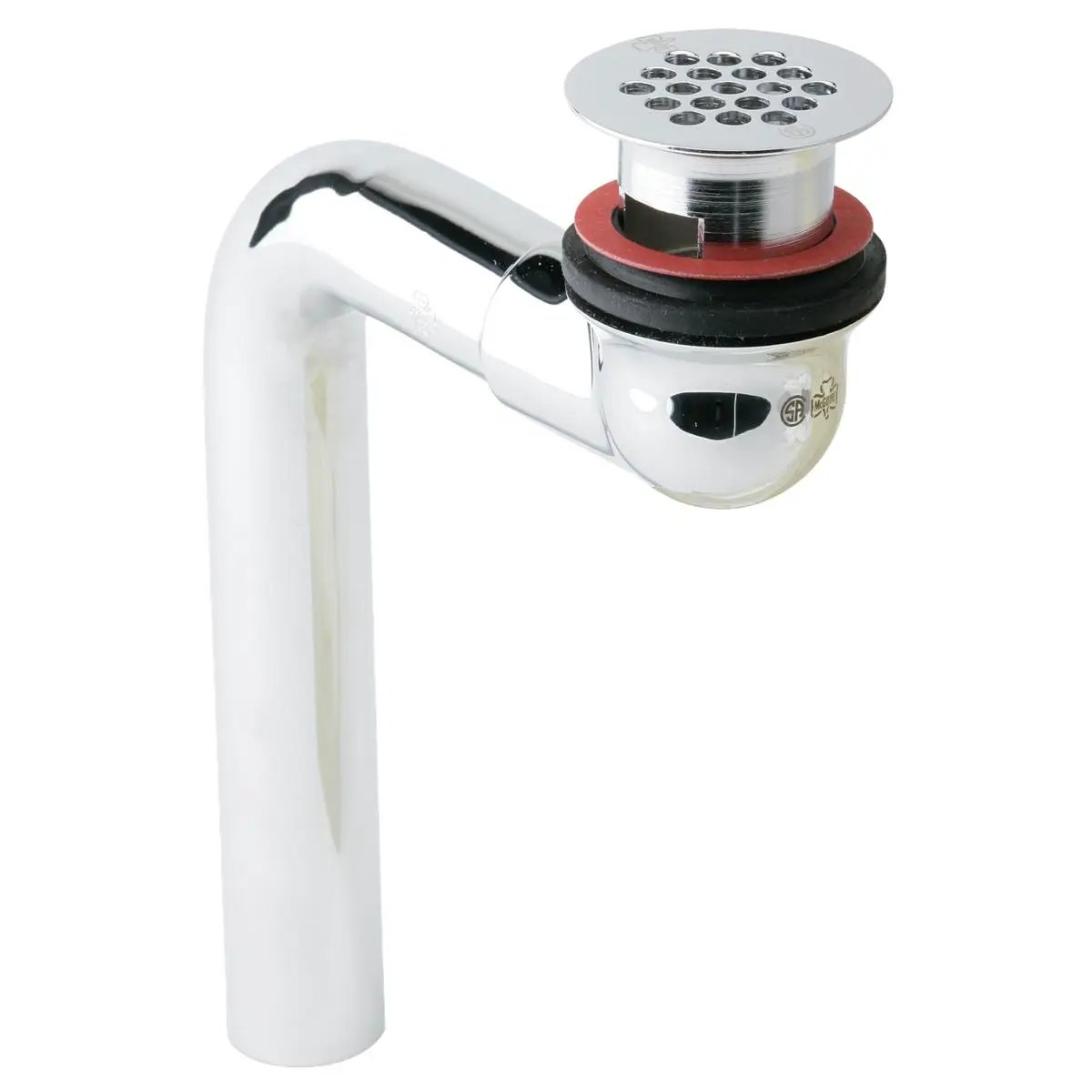 chrome drain outlet