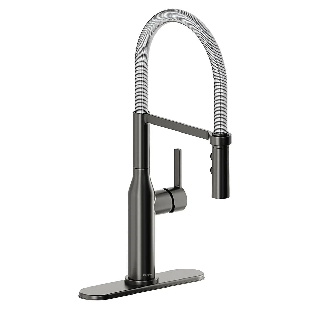 chrome kitchen faucet