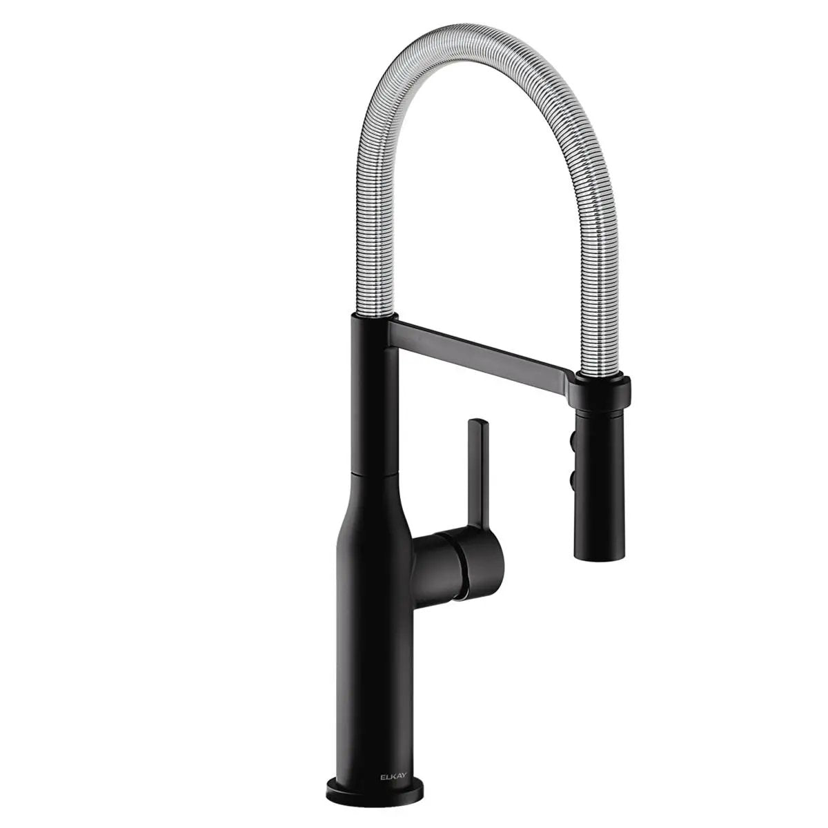 Elkay Avado Single Hole Kitchen Faucet with Semi-professional Spout and Forward Only Lever Handle by Elkay