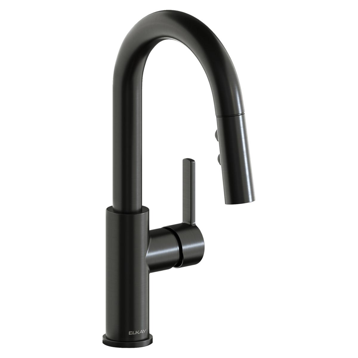 Elkay Avado Single Hole Bar Faucet with Pull-down Spray and Lever Handle