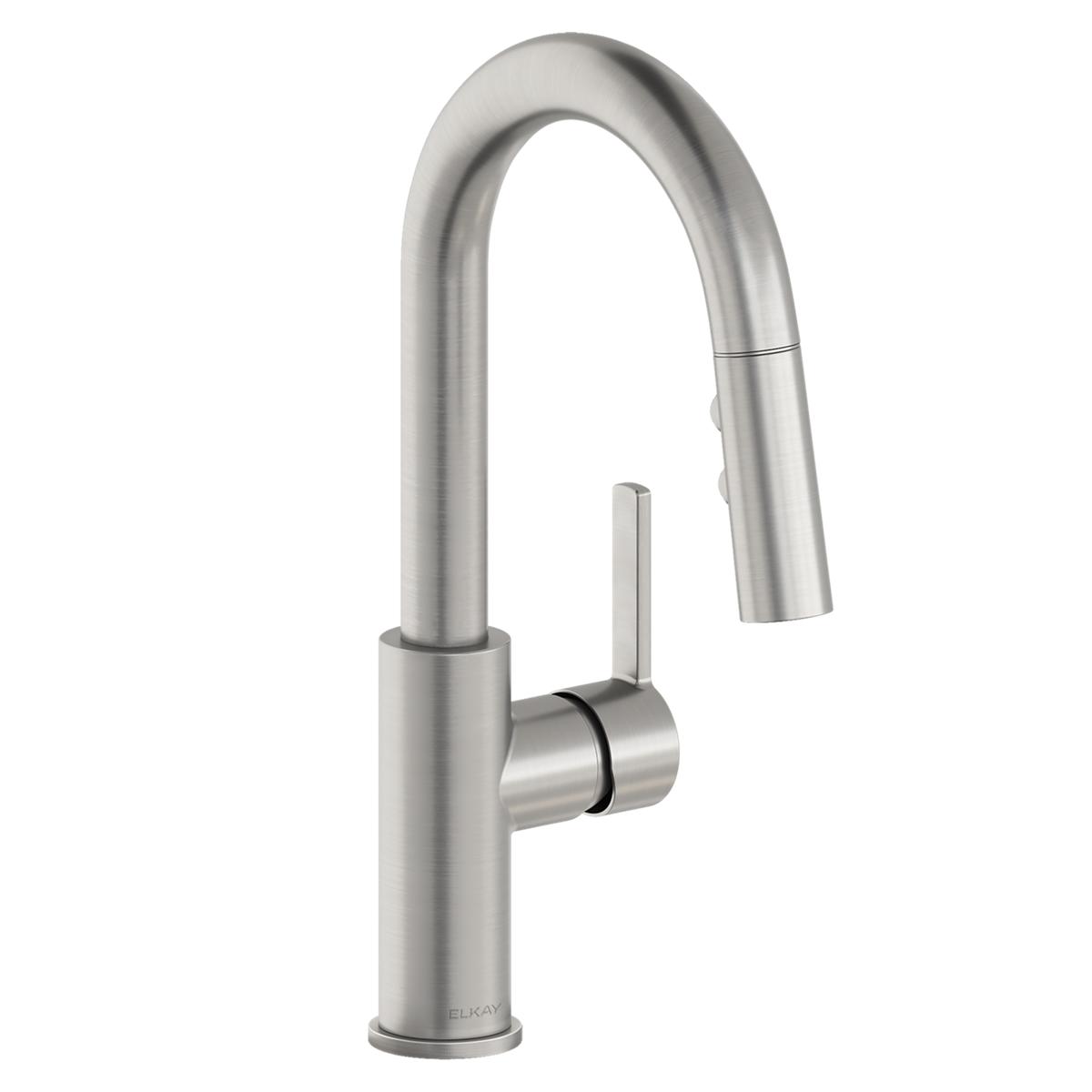 Elkay Avado Single Hole Bar Faucet with Pull-down Spray and Lever Handle