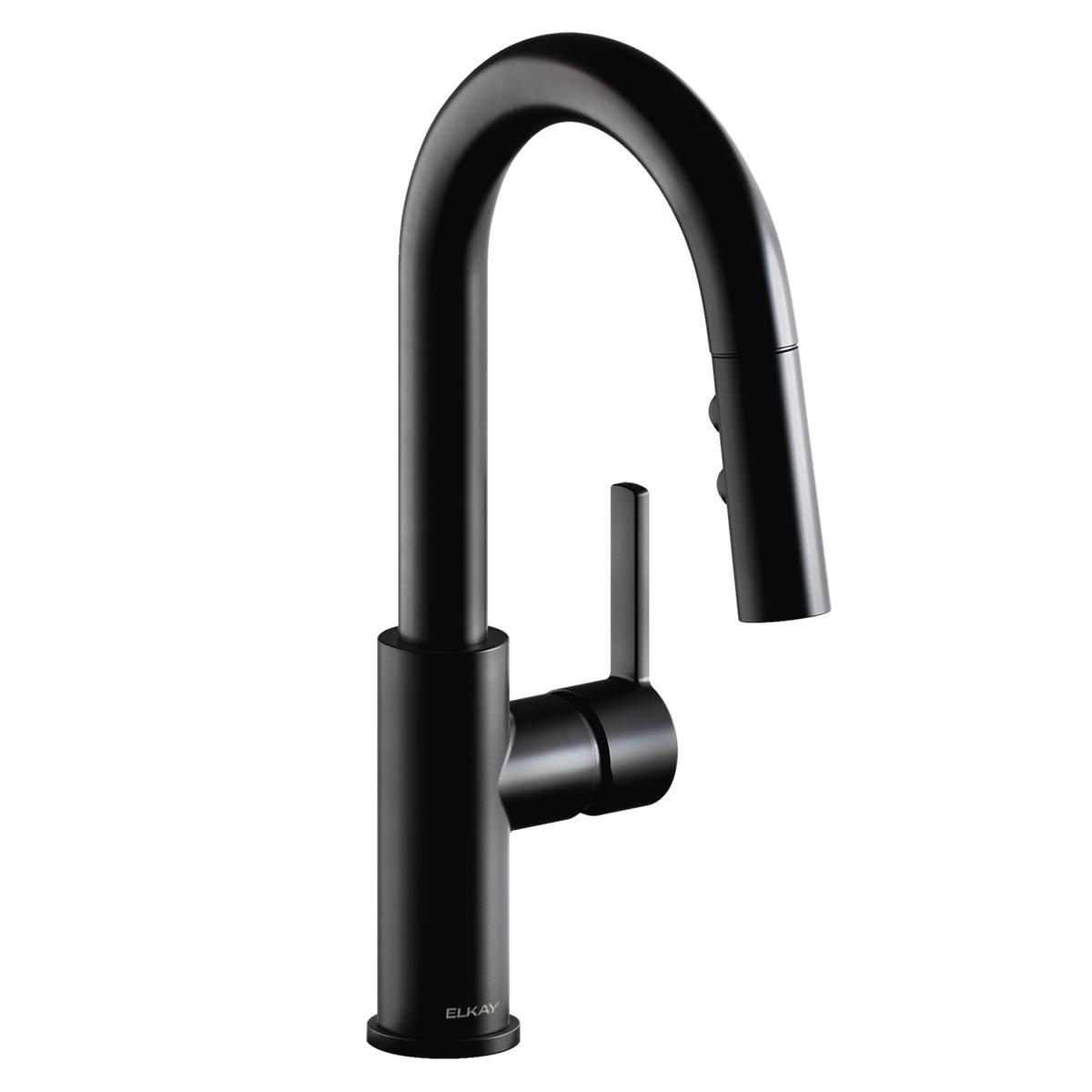 Elkay Avado Single Hole Bar Faucet with Pull-down Spray and Lever Handle