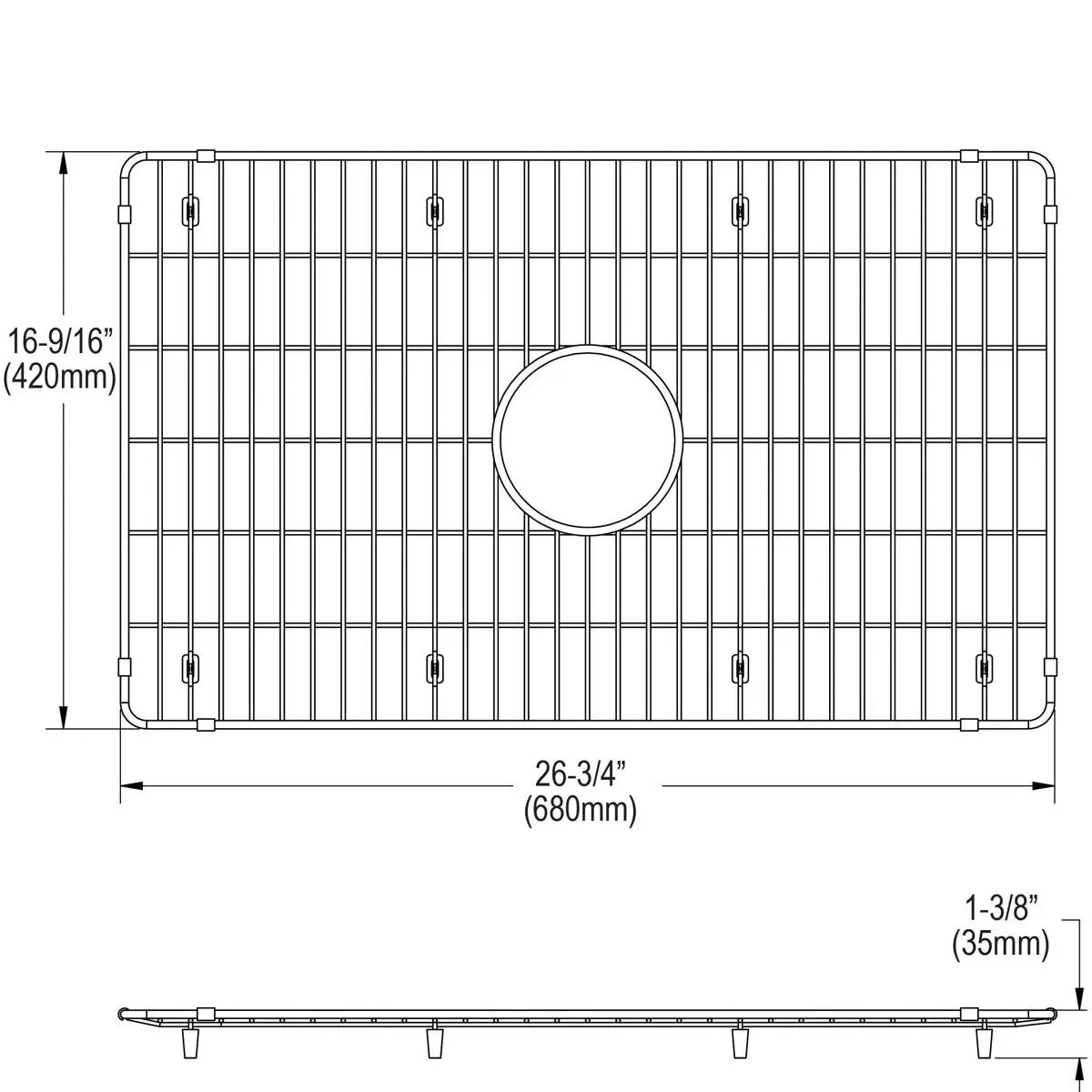 bottom grid