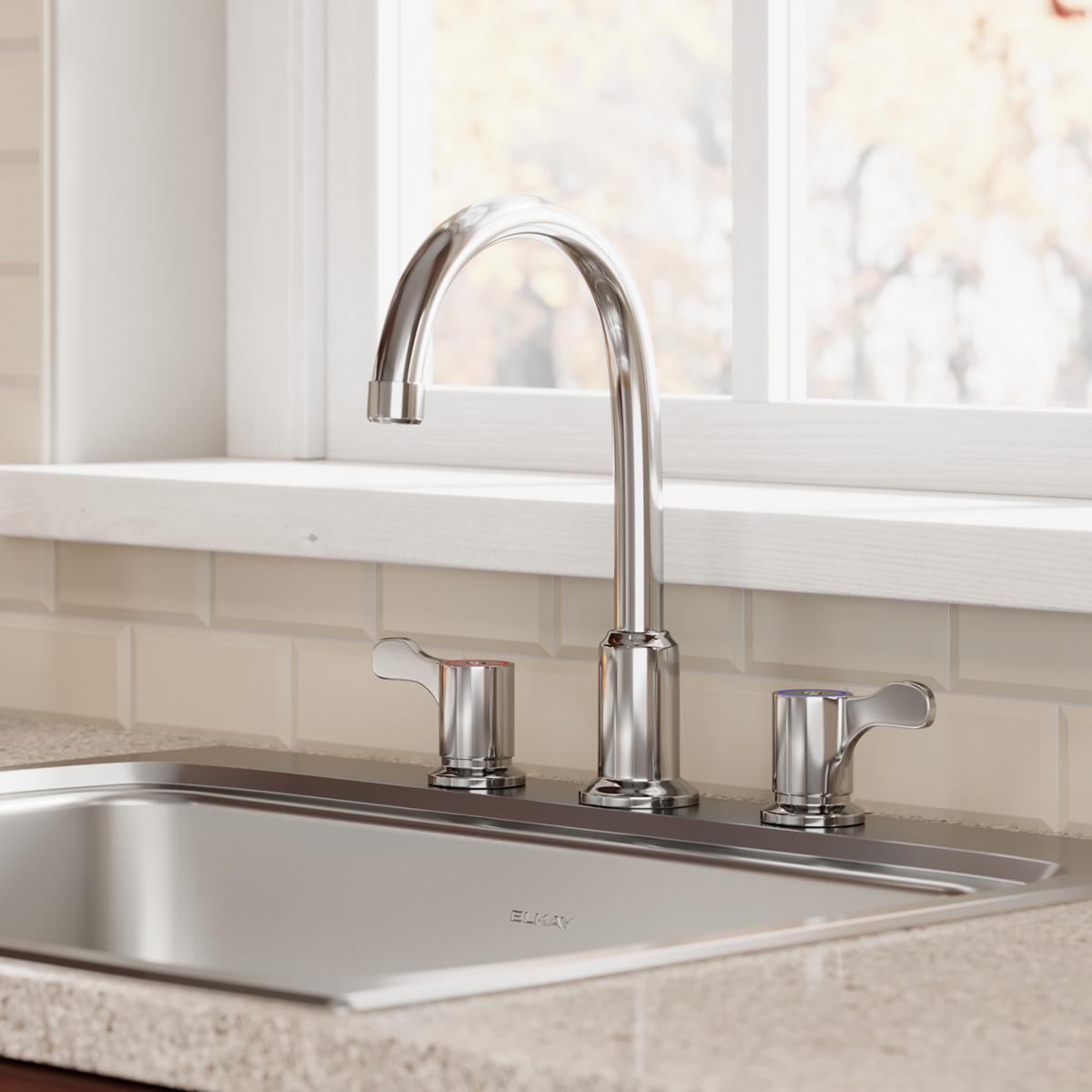lustrous satin single bowl drop-in sink