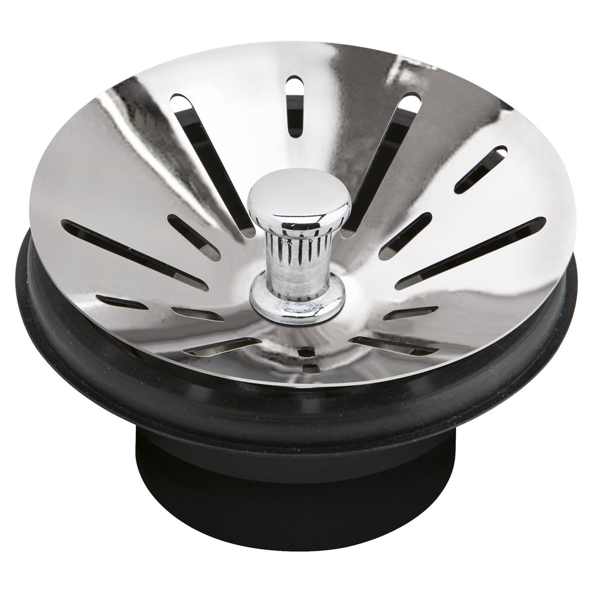 polished stainless steel garbage disposal