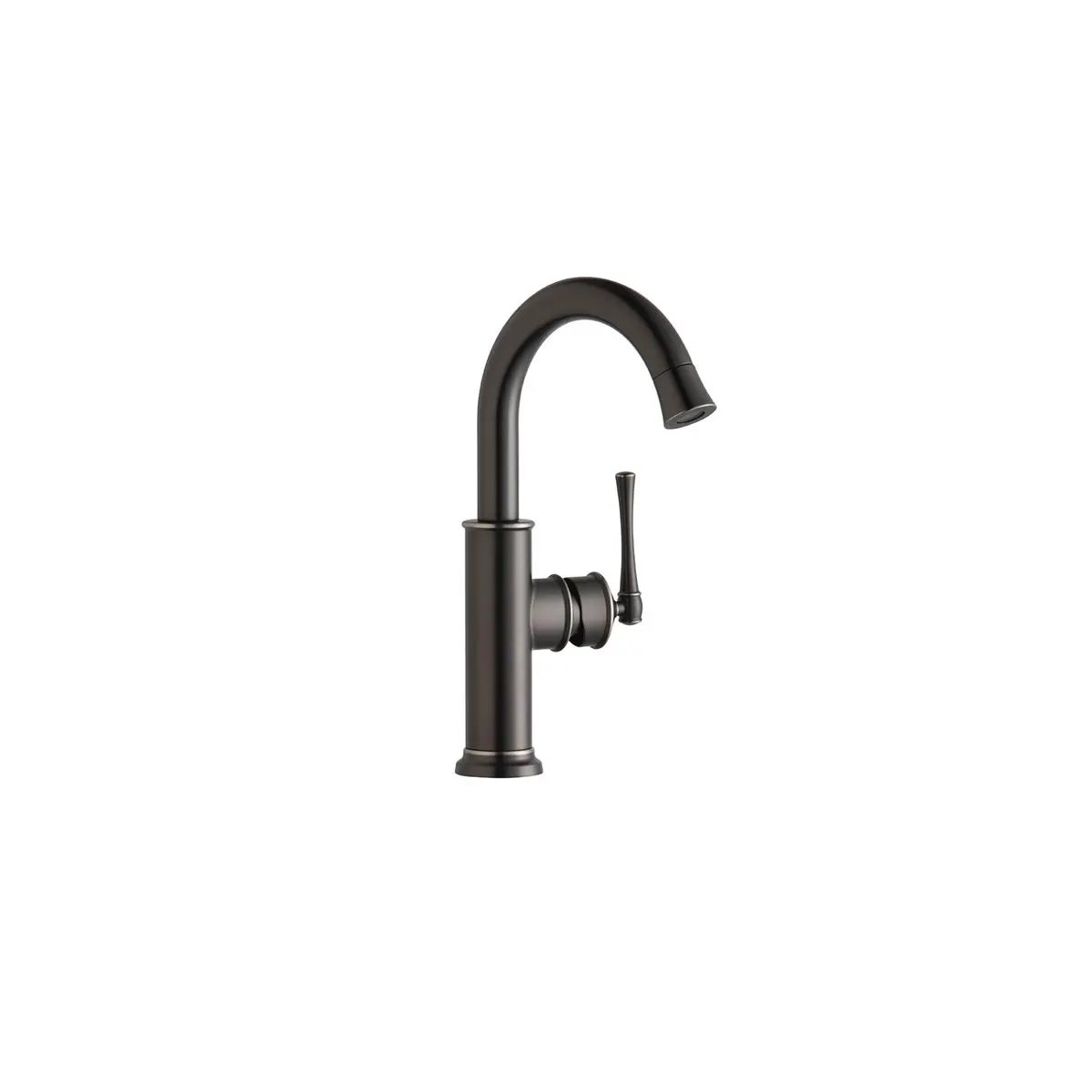 Elkay Explore Single Hole Bar Faucet with Forward Only Lever Handle Antique Steel by Elkay