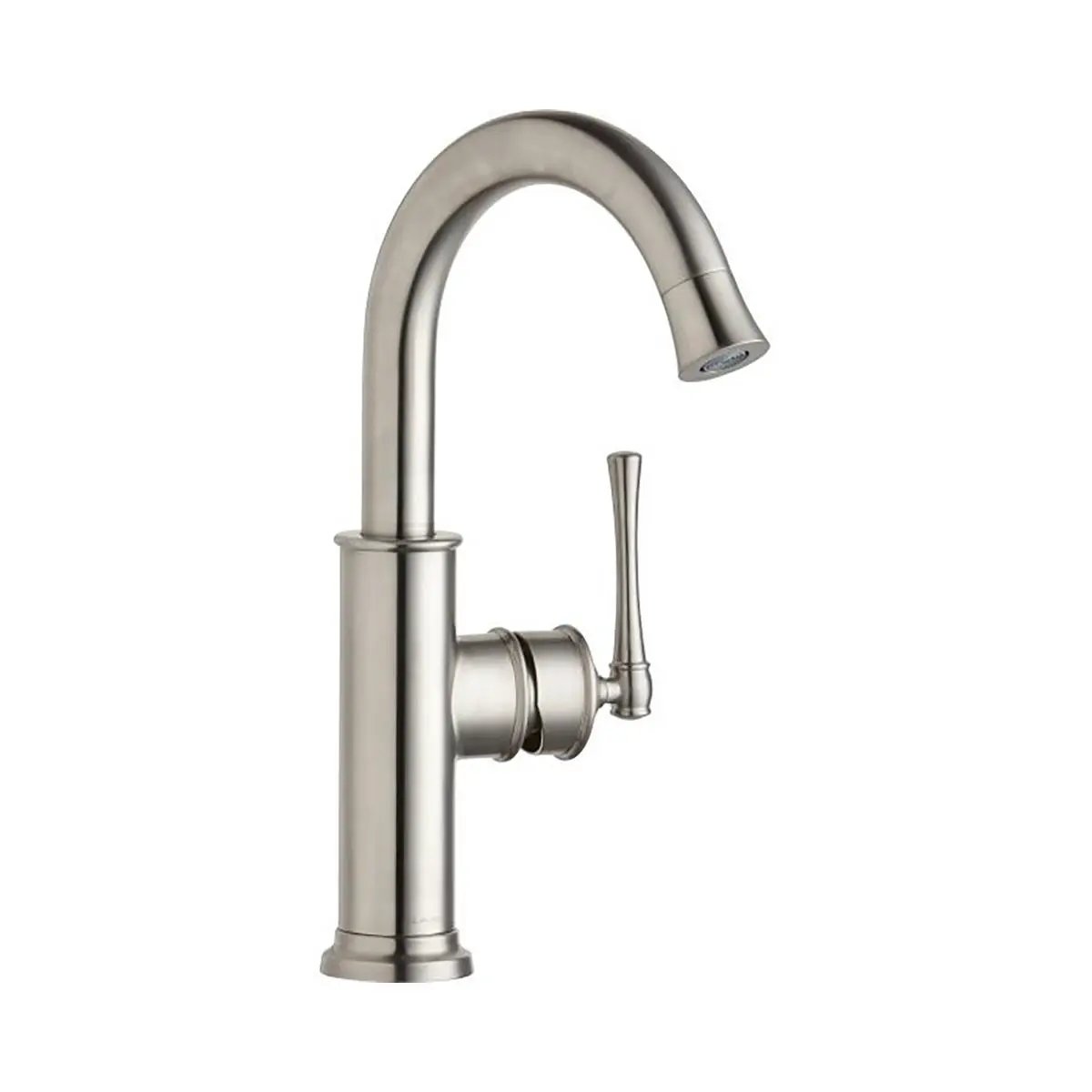 Elkay Explore Single Hole Bar Faucet with Forward Only Lever Handle Antique Steel by Elkay