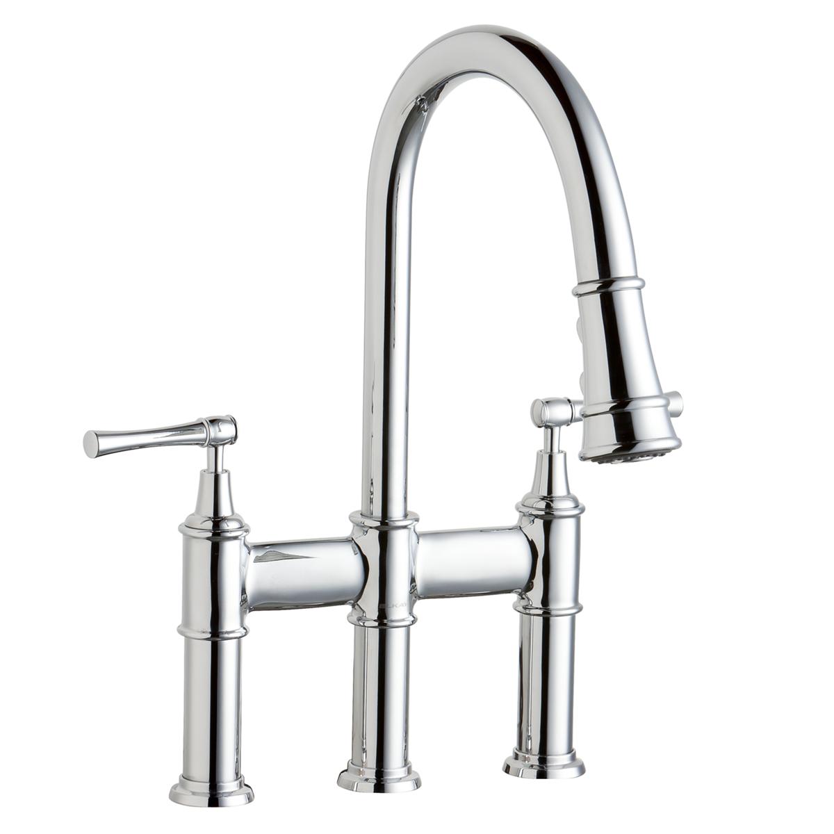 chrome bridge faucet