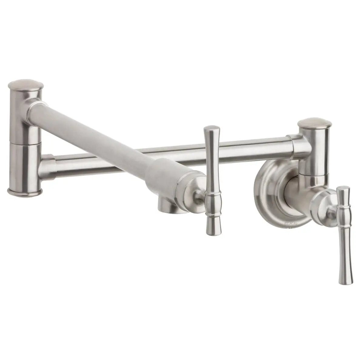 Elkay Explore Wall Mount Single Hole Pot Filler Kitchen Faucet with Lever Handles by Elkay
