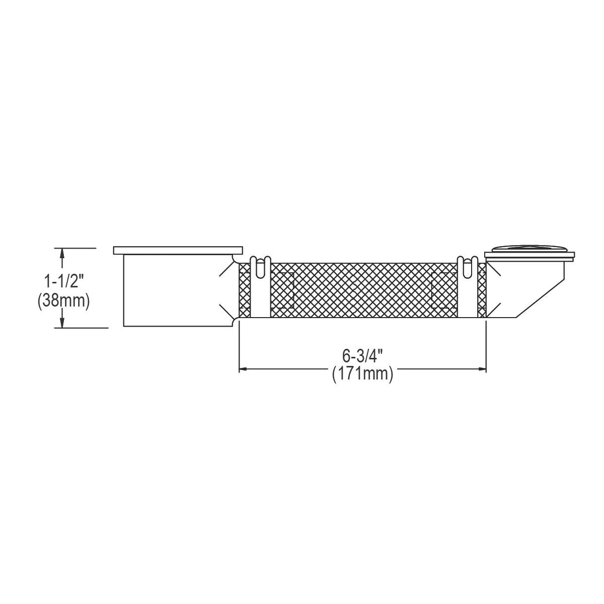 flexible overflow assembly