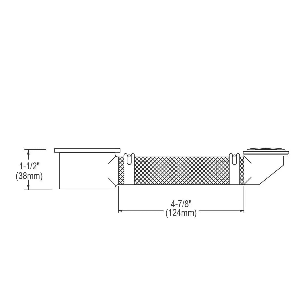flexible overflow assembly